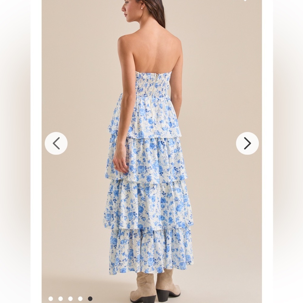 New with tags Altar’d State Halina Floral Maxi Dress - Picture 4 of 5